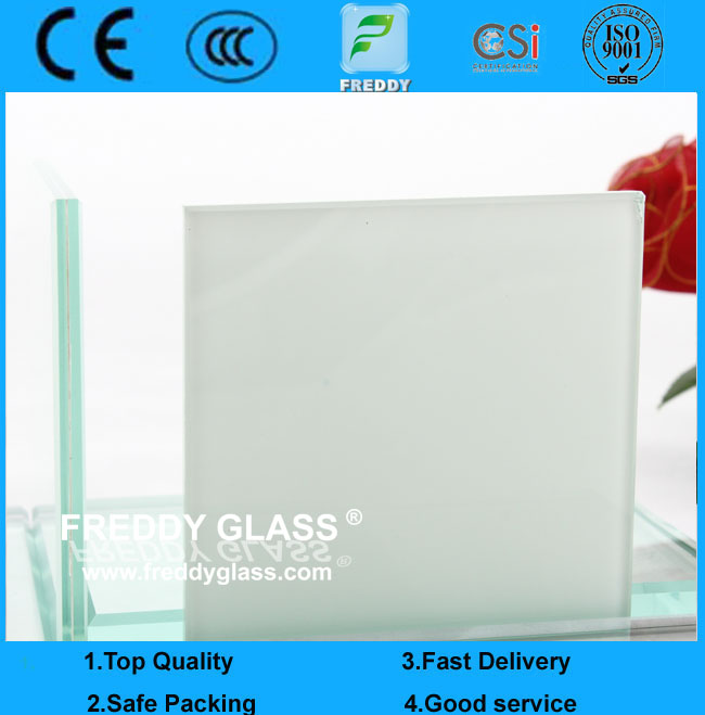 8.38mm Milk Laminated Glass